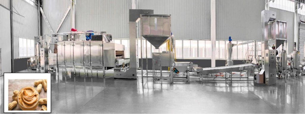 Peanut butter processing line,nuts production line,wulnut production line,pistachio production line,cashew production line